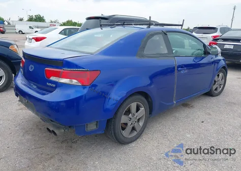 2010 Kia Forte Koup Ex z USA, uszkodzony, nr VIN KNAFU6A2XA5188433